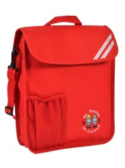 School book bag new portrait style with school logo