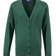 School uniform knitted cardigan soft acrylic with same colour buttons