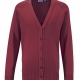 School uniform knitted cardigan soft acrylic with same colour buttons