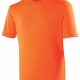 School sports T-shirt 100% Polyester with cool wickability to keep wearer dry