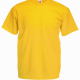 School wear T-shirt 100% Cotton in school uniform colours for school sports wear