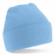 Sports knitted hat in 100% soft feel acrylic to complement any smart kit
