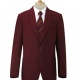 Boys school uniform blazer jacket in maroon, practical smart school wear jacket