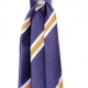School uniform clip on tie, standard knot, custom made, plain, stripes, badged
