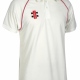 Cricket Shirt Short Sleeve Gray Nicolls