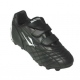 School sports football boots with velcro fastening and screw in stud 