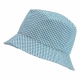 Childrens school gingham sun hat in junior sizes 