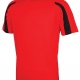 School sports wear T-shirt contrast school uniform colours for school sports kit
