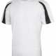 School sports wear T-shirt contrast school uniform colours for school sports kit