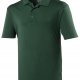 School senior cool polo shirt, wickable fabric, 3 button placket, short sleeves