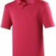 School senior cool polo shirt, wickable fabric, 3 button placket, short sleeves