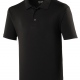 School senior cool polo shirt, wickable fabric, 3 button placket, short sleeves