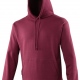 School or college hooded top in classic sweatshirt fabric for everyday wear