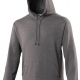 School or college hooded top in classic sweatshirt fabric for everyday wear