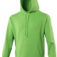 School or college hooded top in classic sweatshirt fabric for everyday wear