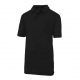 School wickable polo shirt,cool polyester fabric 3 button placket short sleeves