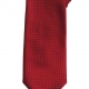 Stylish polyester tie 57" in length and 4" blade width check effect