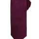 Stylish polyester tie 57" in length and 3" blade width micro waffle effect