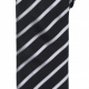 Stylish sports stripe pattern tie 57" in length and 3" blade width