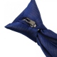 Stylish woven polyester clip-on tie 18" in length and 4" blade width