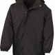 Waterproof coat reversible fleece jacket in a wide range of colours