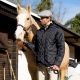 Diamond Quilted Padded Jacket, corduroy collar, patch pockets, taffeta polyester