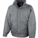 Fleece Lined Waterproof Jacket, Lightweight with Foldaway Hood 