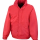 Fleece Lined Waterproof Jacket, Lightweight with Foldaway Hood 