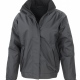 Fleece Lined Waterproof Jacket, Lightweight with Foldaway Hood 