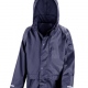 School wear uniform waterproof rain jacket lightweight front zip