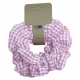 School Uniform Gingham Check Hair Scrunchie