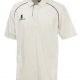 Surridge 3/4 premier cricket shirt with contrasting piping in Vapadri polyester