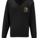 Wolverley CE Secondary School Badged Unisex V neck Pullover