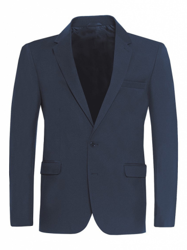 Boys Mens Polyester Suit Jacket Navy / Black / Steel Grey