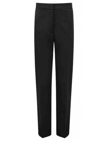 Girls Ladies Suit Trousers Aspire Slim Fit Black