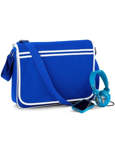 School or College Messenger Bag Retro Style