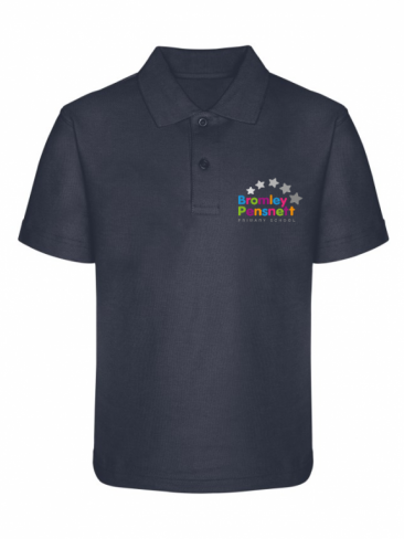 Bromley Pensnett Staff Polo Shirt Dark Navy