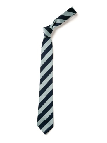 Navy & Sky Broad Stripe Tie (Box of 24)