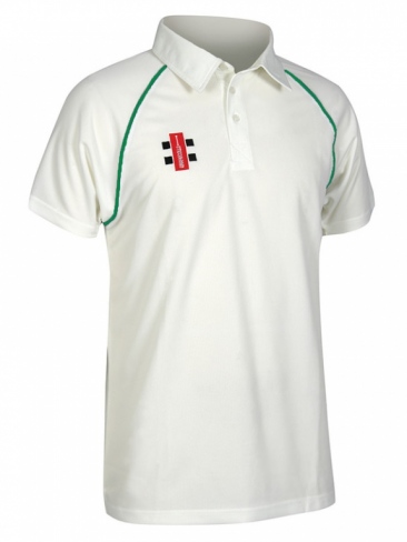 Cricket Shirt Short Sleeve Gray Nicolls