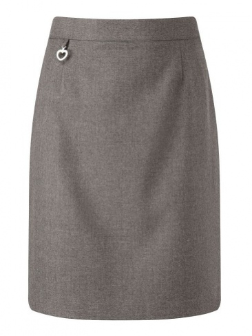 Mount Pleasant School A-Line Grey Skirt