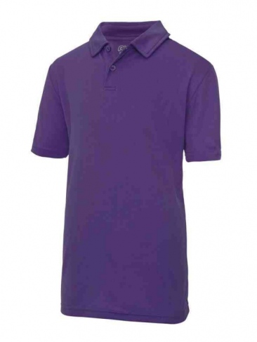 School Sports Polo Shirt Cool Polyester Junior