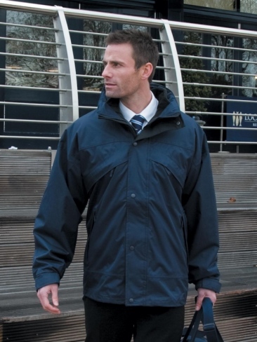 Waterproof 3 in1 Coat with Fleece Jacket Lining