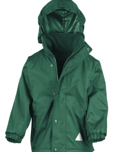 School Wear Eco Coat Waterproof Reversible Fleece