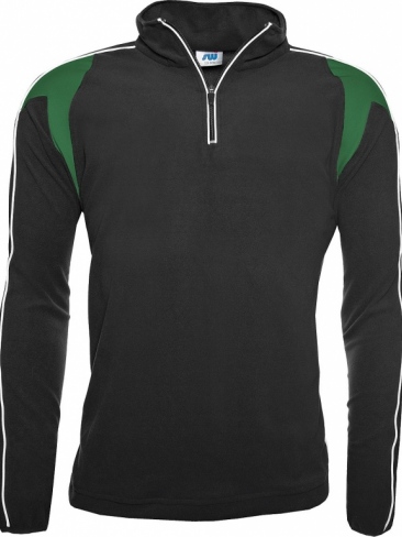 School Sports Contrast Fleece Top 1/4 Zip 12 Colours