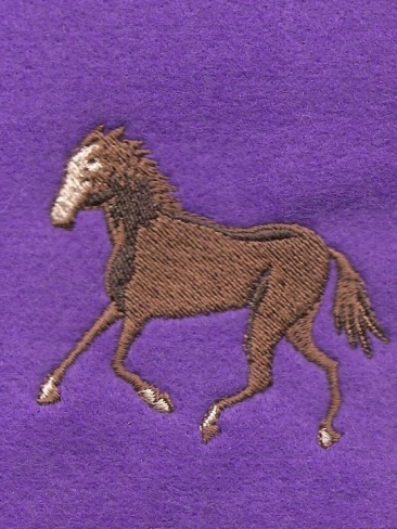 Personalised Embroidery Small Horse Designs