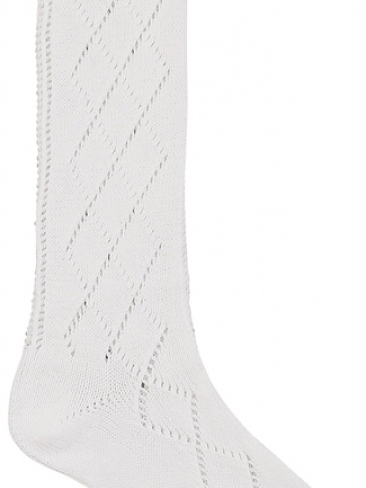 Girls School Pattern Long Socks