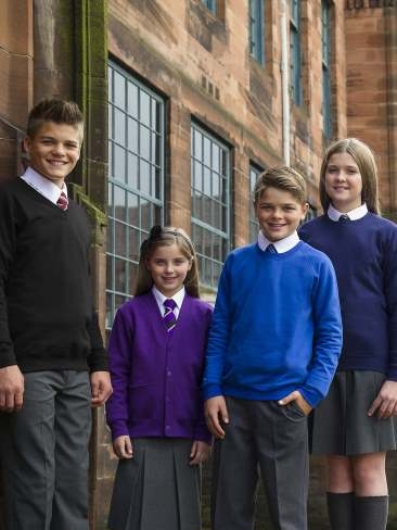 School Sweats and Cardigans