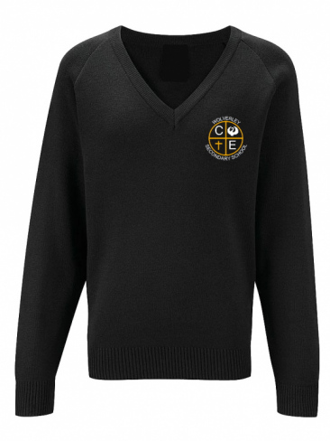 Wolverley CE Secondary School V-neck Cotton Pullover